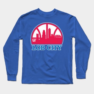 Lob City Basketball Skyline Long Sleeve T-Shirt